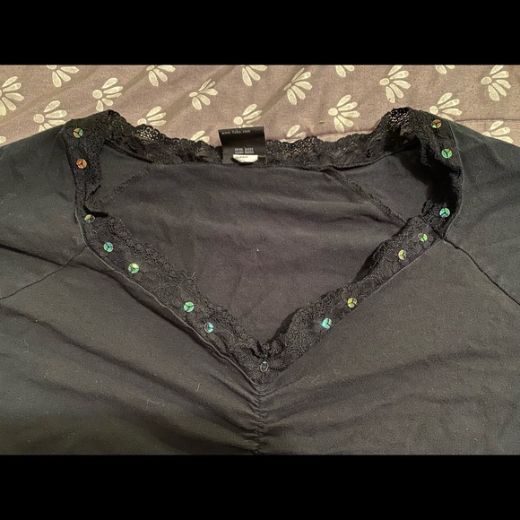 Black Fubu Fitted Tee 2X GUC - Picture 2 of 4